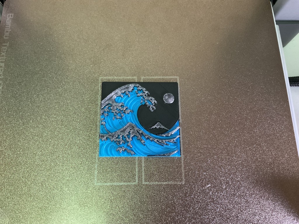 Great Wave 3D print